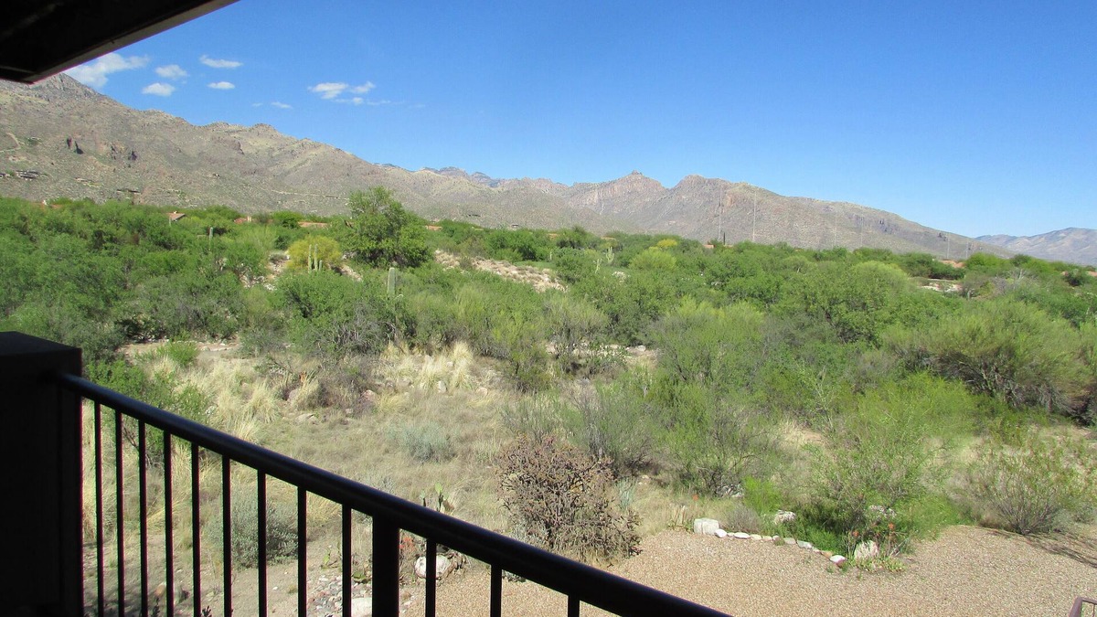 Tucson Condo | Picture Window Perfect-1 bedrm/den Stunning Mountain View- Many upgrades!