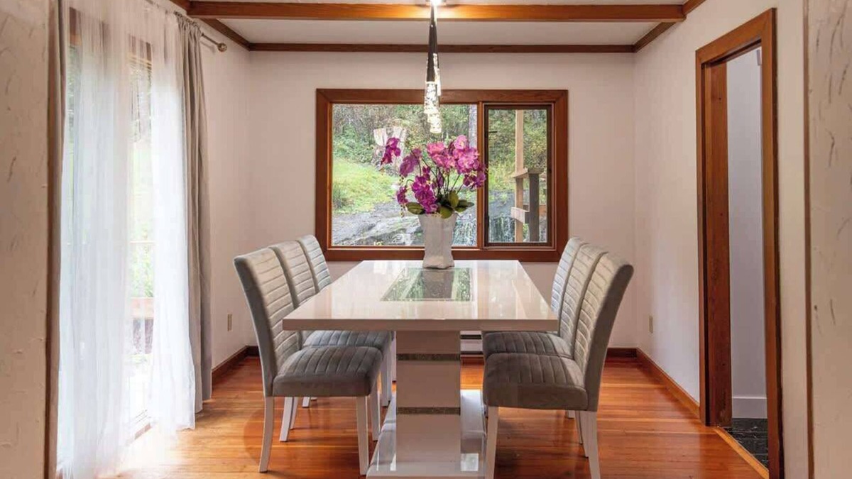 Madeira Park House | Picturesque & Comfy Escape: Waterfall View