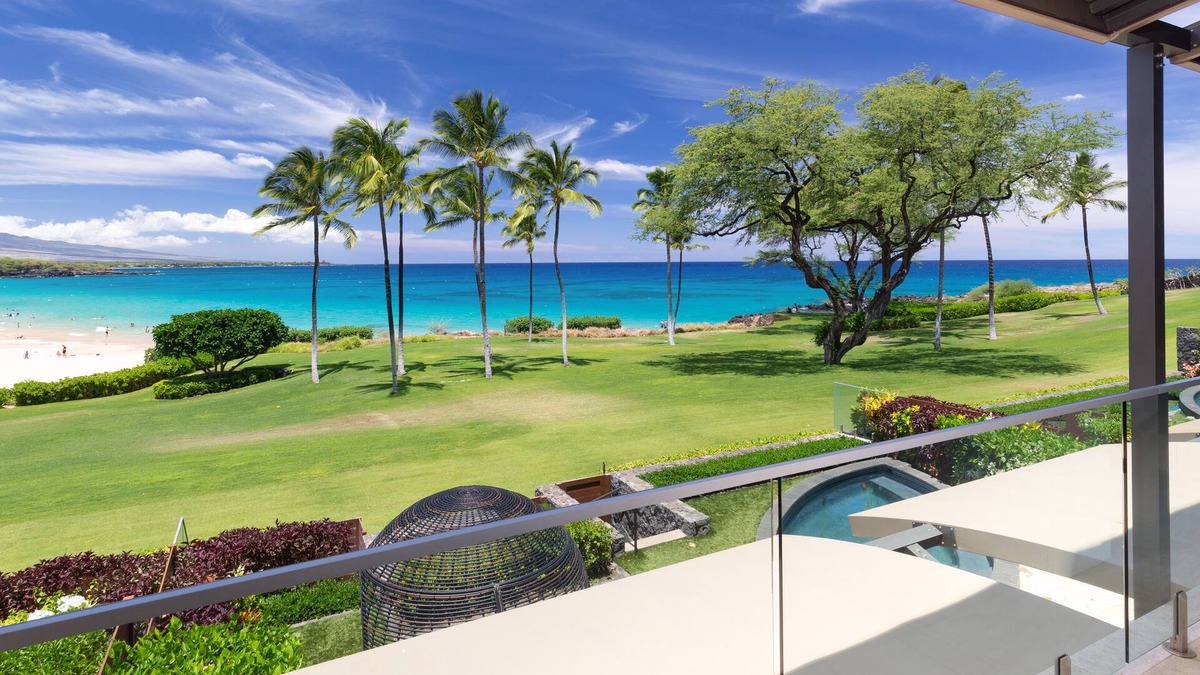 Kamuela Condo | ❤️PiH❤️ Hapuna Surfside ★ Beachfront ★ Steps From Ocean ★ B26