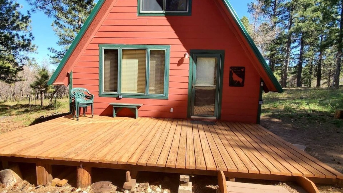 Monticello Cabin | Pine Cliff A-frame