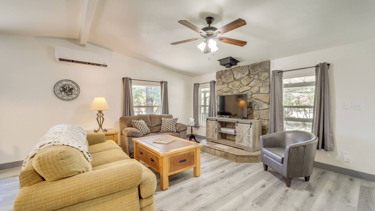 Pine House | Pine Home w/Decks & Grill < 1 Mi to Downtown!