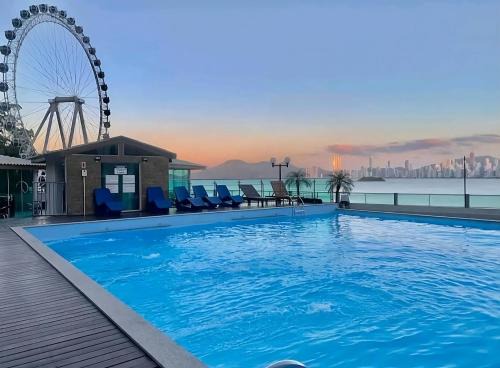 Pioneiros Apartment | Piscina a beira-mar, tranquilidade e qualidade no melhor de BC