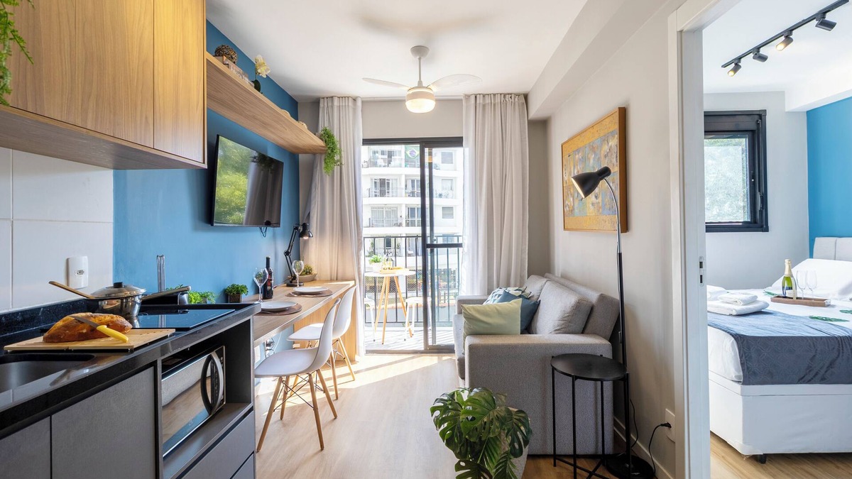 Pinheiros Apartment | Piscina-AC-Academia-Brazilian Corner