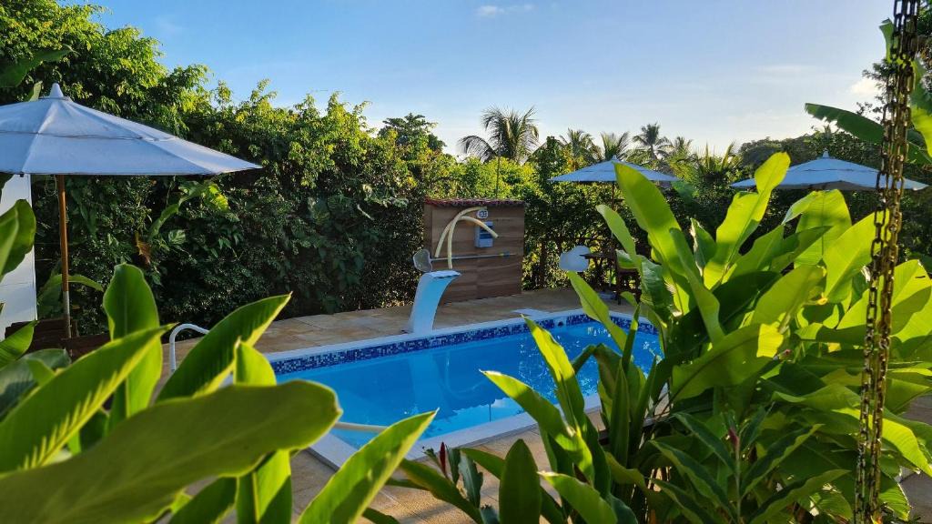 Serra Grande House | Piscina Aquecida, Jacuzzi, internet veloz, no centro de Serra Grande - Flat Terra - Vila Pitangueira
