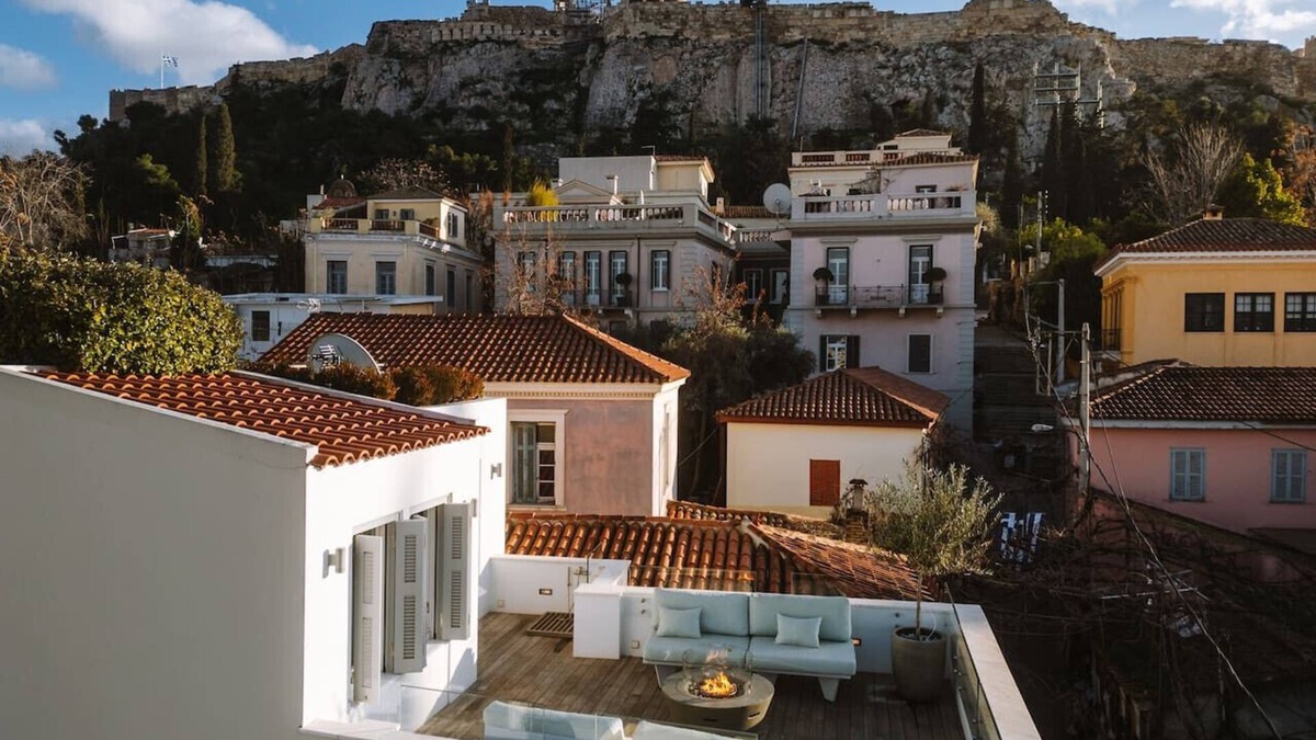 Athens City Centre House | Plaka Villa Epic Acropolis Views
