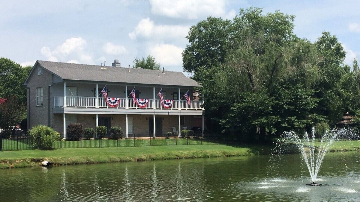 Olive Branch House | Plantation Style Southern Belle Home by Snowden Baseball Field, Graceland, Beale
