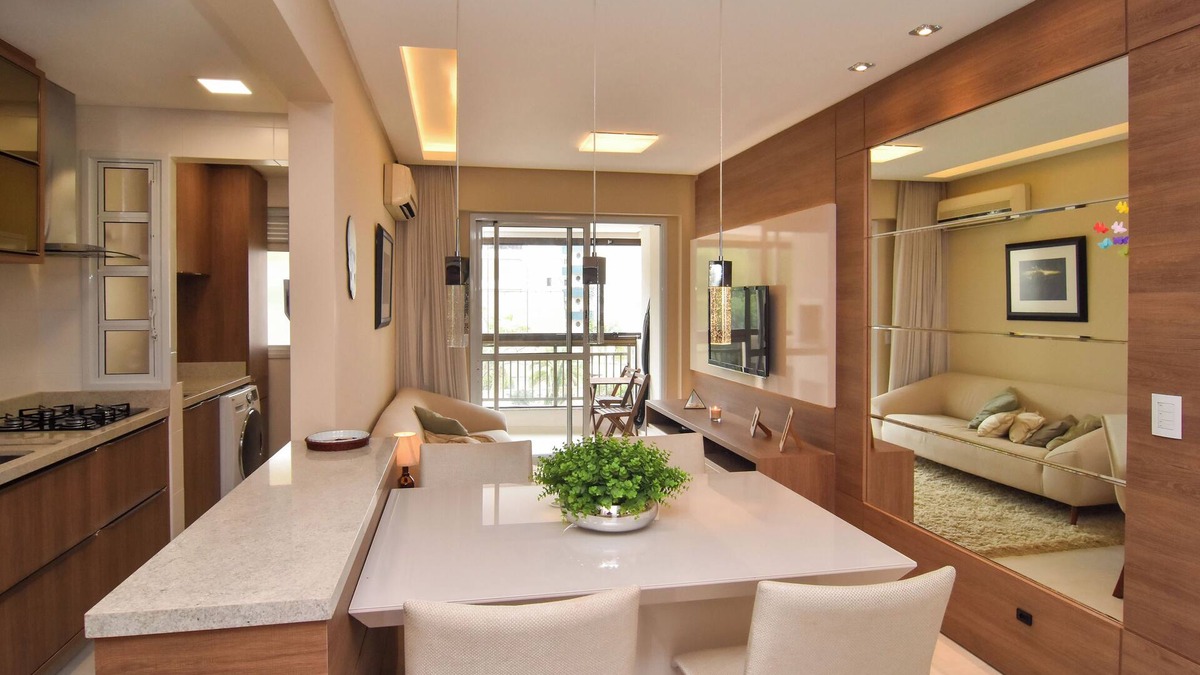 Florianopolis Apartment | Plaza Saint Tropez: Conforto no Itacorubi P2255