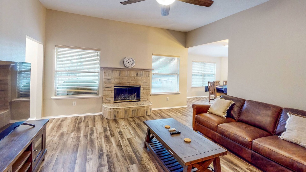 Azle House | Pleasant home near lake with furnished, inviting deck & firepit - dog-friendly