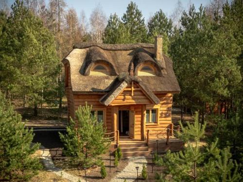 Skarszewy House | Pod Kogutem i Sową - Bio Wioska z domkami Premium w góralskim stylu dla dorosłych