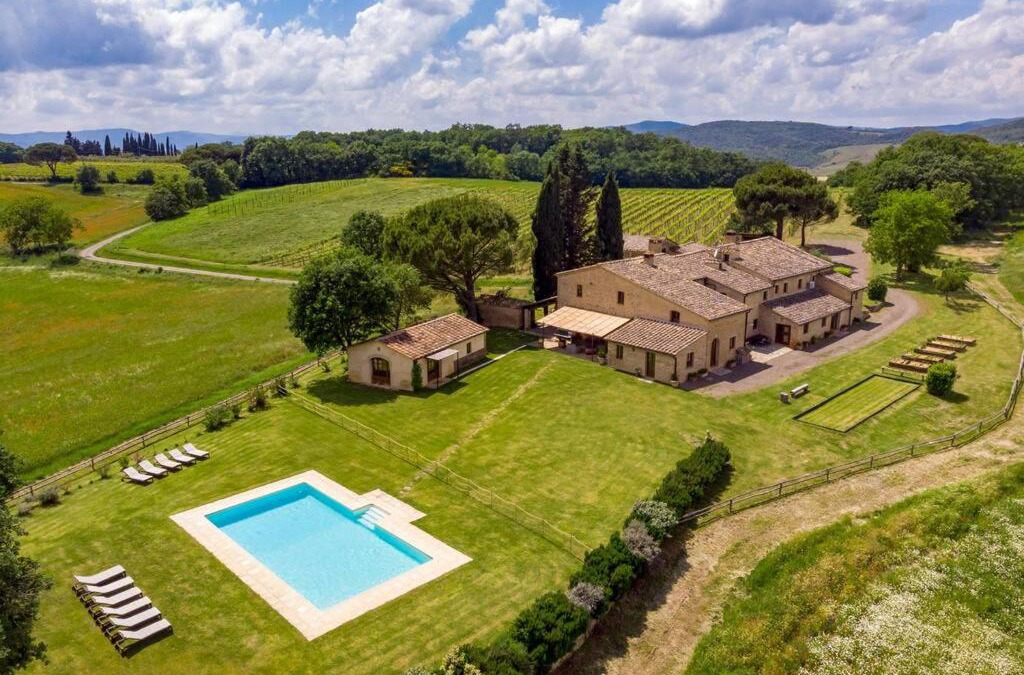 Buonconvento Villa | Podere Maiano - Private pool villa with spa