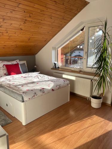 Ostrava House | Podkrovní apartmán s balkónem