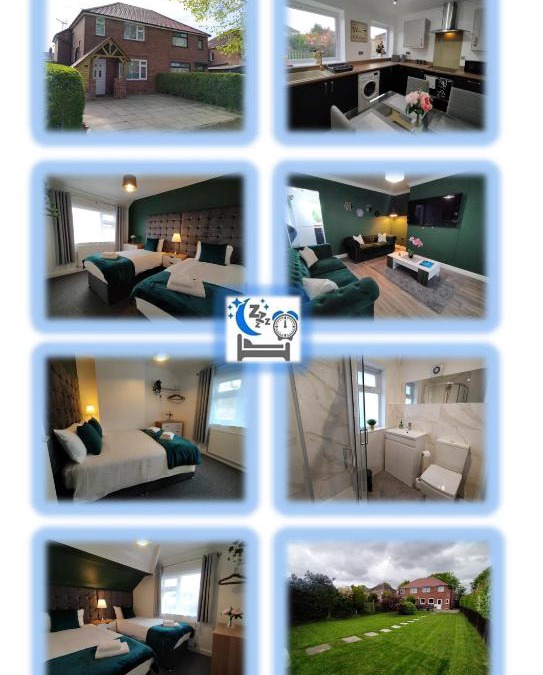 Crewe House | Polaris House - sleeps 6, driveway, garden