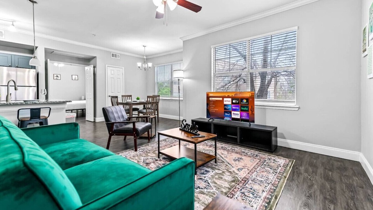 Fossil Creek Apartment | Polished Retreat Two Bedroom 1 Bath with Pool Stay