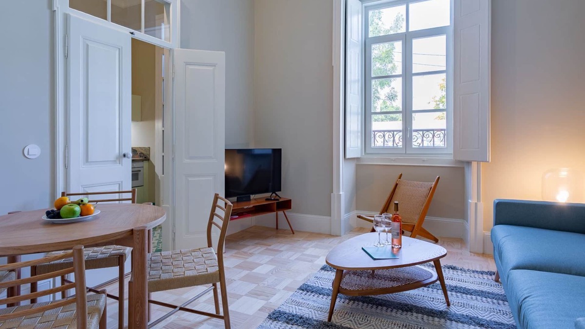 Vila Real Santo Antonio Apartment | Pombaline Building W/Pool - Apt 2 by LovelyStay