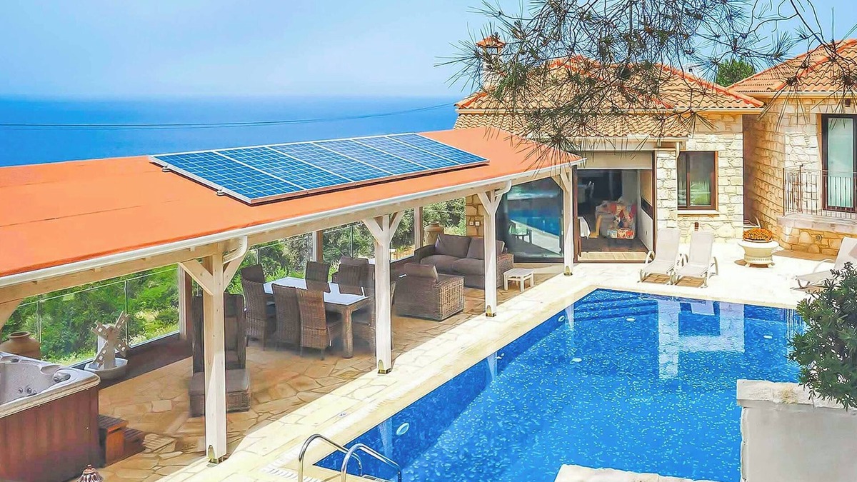 Pachyammos Villa | Pomos view - Four Bedroom Villa, Sleeps 8
