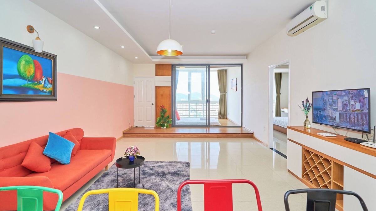 Thang Tam Apartment | Pooh House 6 - 1 minutes to the beach