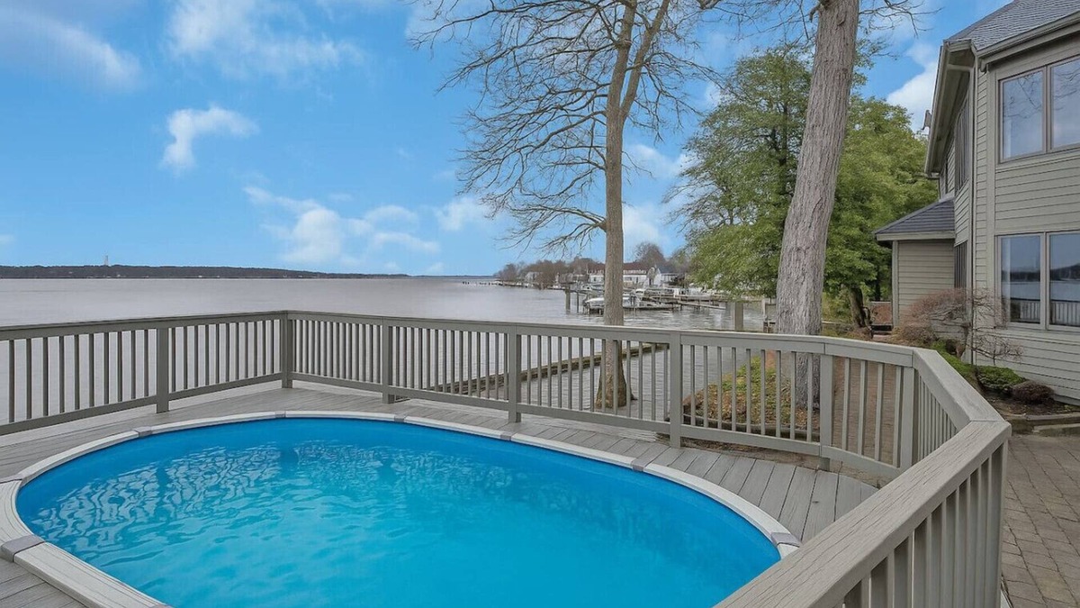 Island Heights House | Pool and Beach with Bay Views!