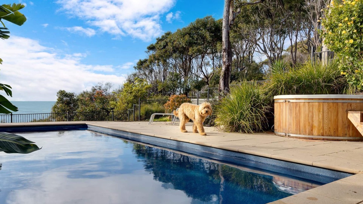 Malua Bay House | Pool and Hot Tub Over Malua Bay