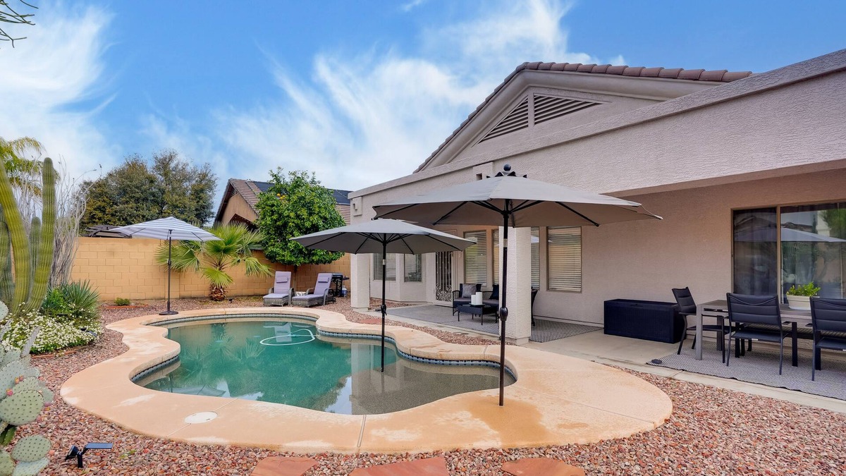 Dysart Cactus House | Pool, Fenced Yard: El Mirage 'Sunshine House'