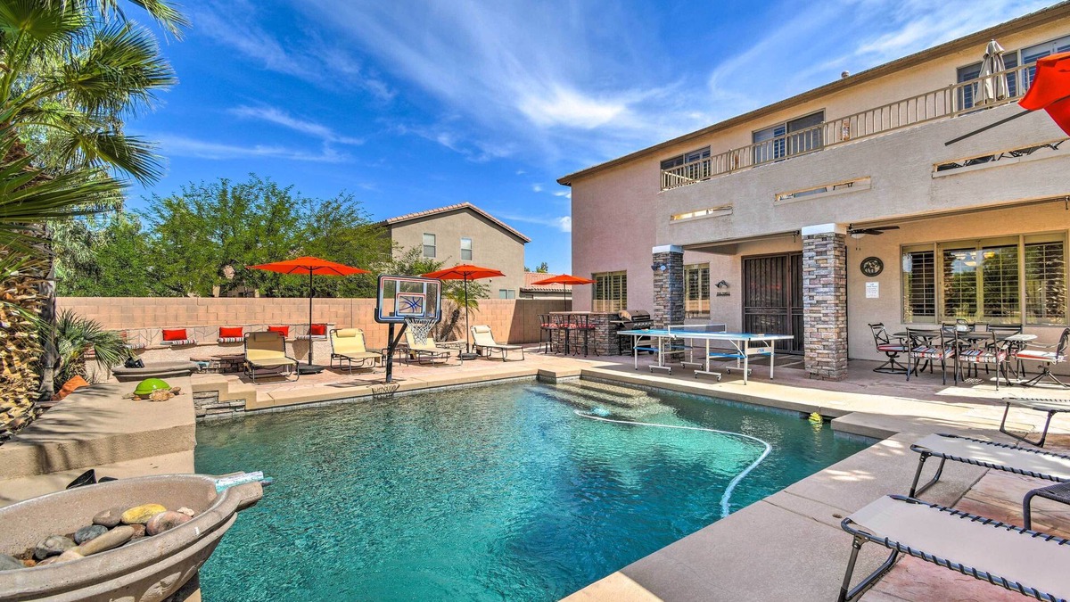 Laveen Village House | Pool, Game Room + Views: Laveen Village Getaway!
