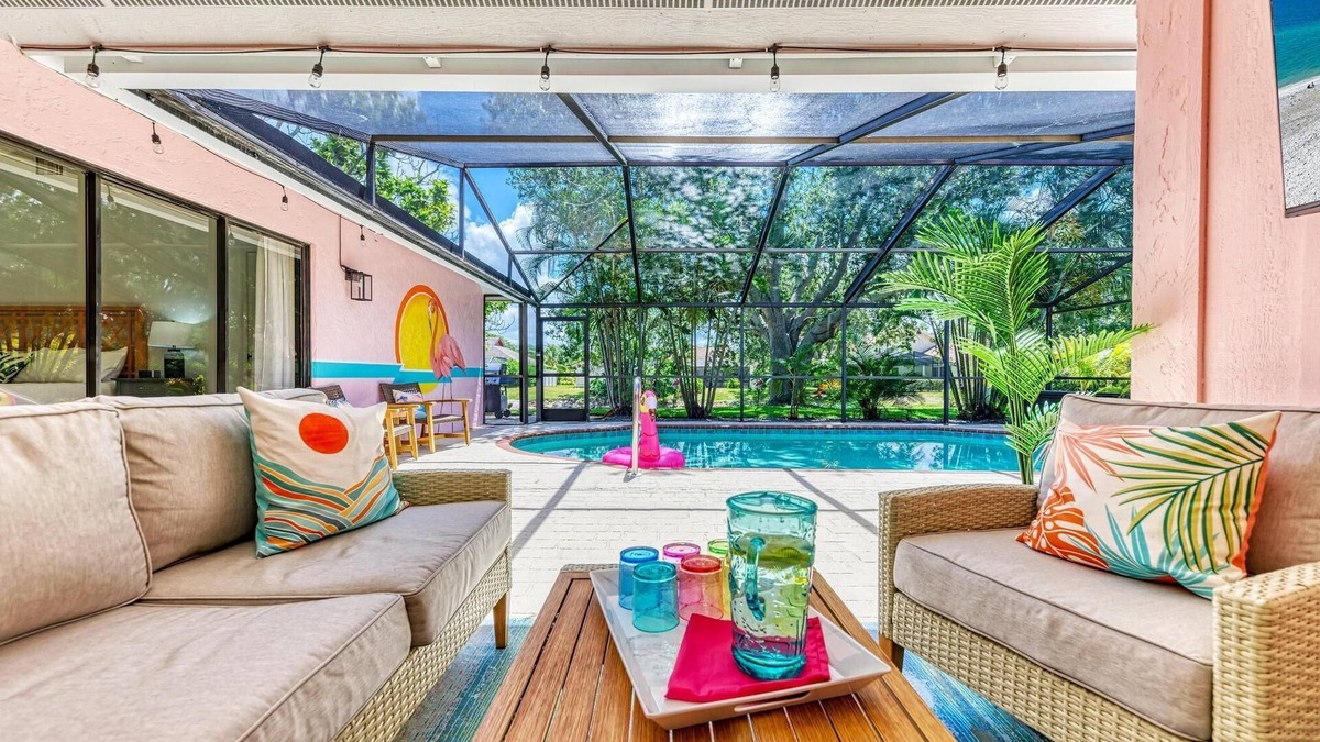Palma Sola House | Pool home w/outdoor TV! Close to AMI beaches, IMG, parks, boat launches, shops!