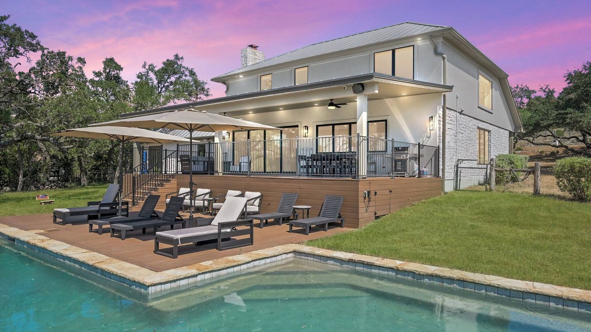 Austin House | Pool, Patio - Luxury Estate w/Hill Country Views