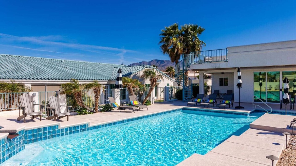 Lake Havasu City House | Pool | Spa | Pool Table | Lake View | Sleeps 24