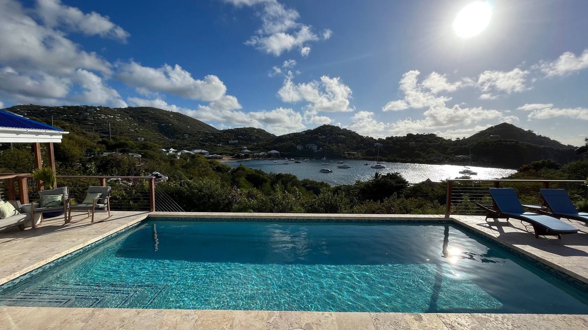 Great Cruz Bay Villa | Poolside in Paradise at Castaway Villa with new Tesla back-up Batteries