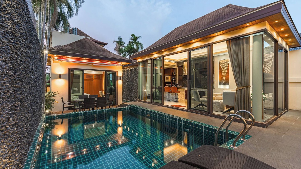Nai Harn Villa | PoolVilla Jacuzzi & Mountain View V232