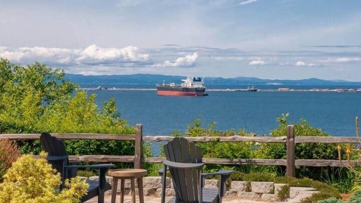 Port Angeles House | Port Angeles Mid Century Ocean Lookout
