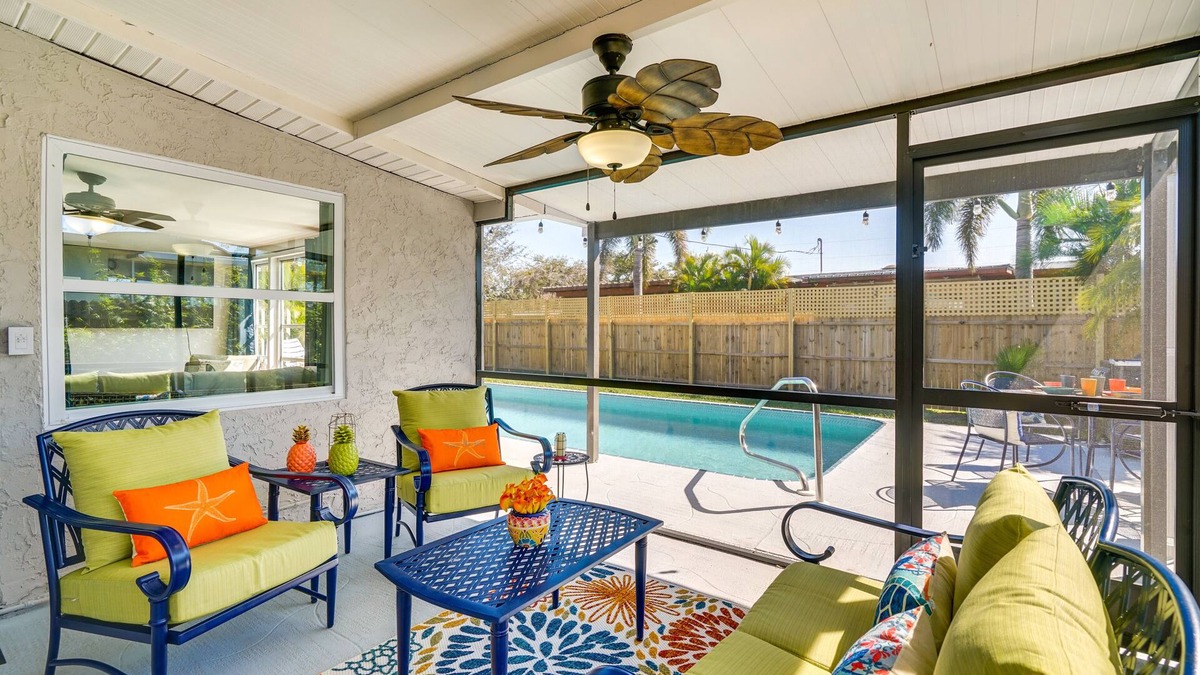 Edgewater House | Port Charlotte Vacation Rental w/Heated Pool!