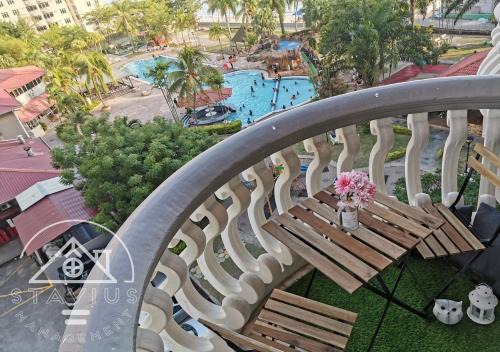 Taman Tanjung Apartment | Port Dickson 6pax 2BR Glory Beach Resort Seaview