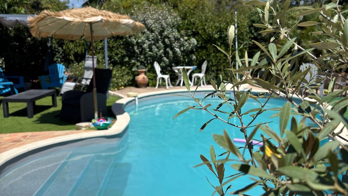 Grosseto-Prugna Apartment | Porticcio garden level. 70 m2. Private garden and parking. Quiet location. Sleeps 2 to 5,