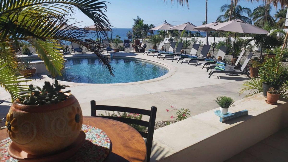 San Jose del Cabo House | Poseidons Cove Private Home Pool Hot tub, outdoor kitchen and bar, Los Cabo