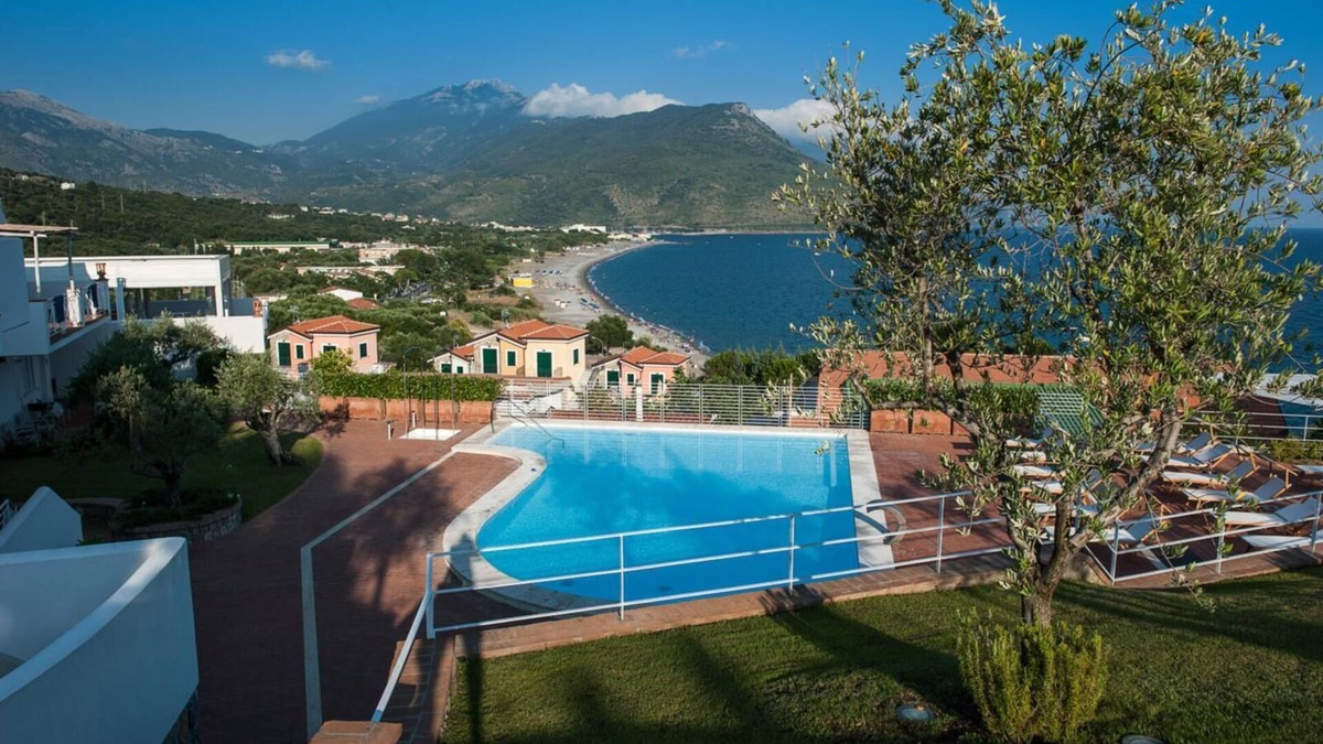Villammare Apartment | Posidonia Apartment with sea view and panoramic pool