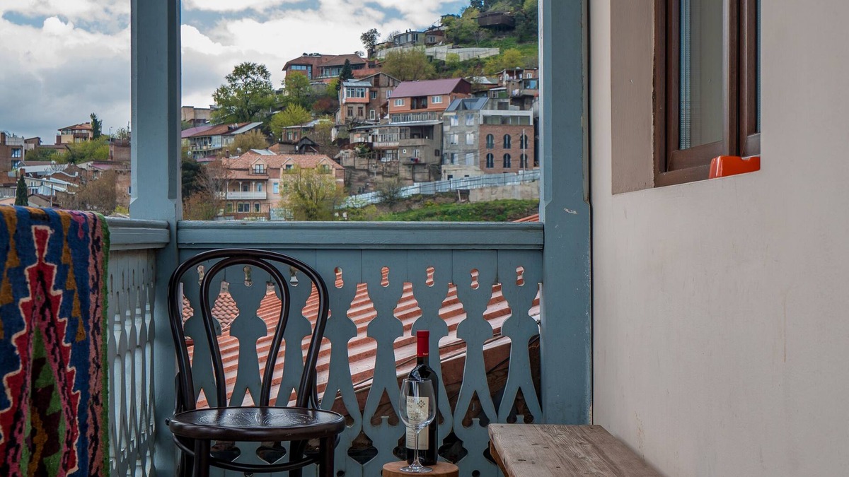 Tbilisi City Centre Apartment | Postcard balconies - a duplex with the best view