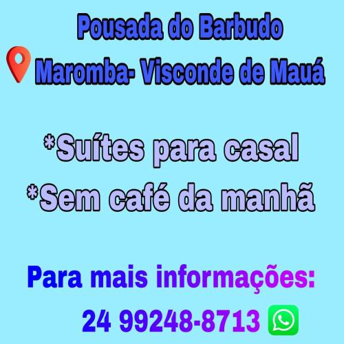 Maromba Hotel | POUSADA DO BAR- BUDO