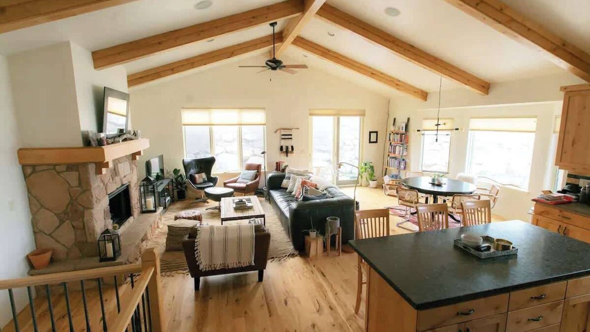 Eden House | Powder Mountain 5 Bedroom Home Woodfired Sauna