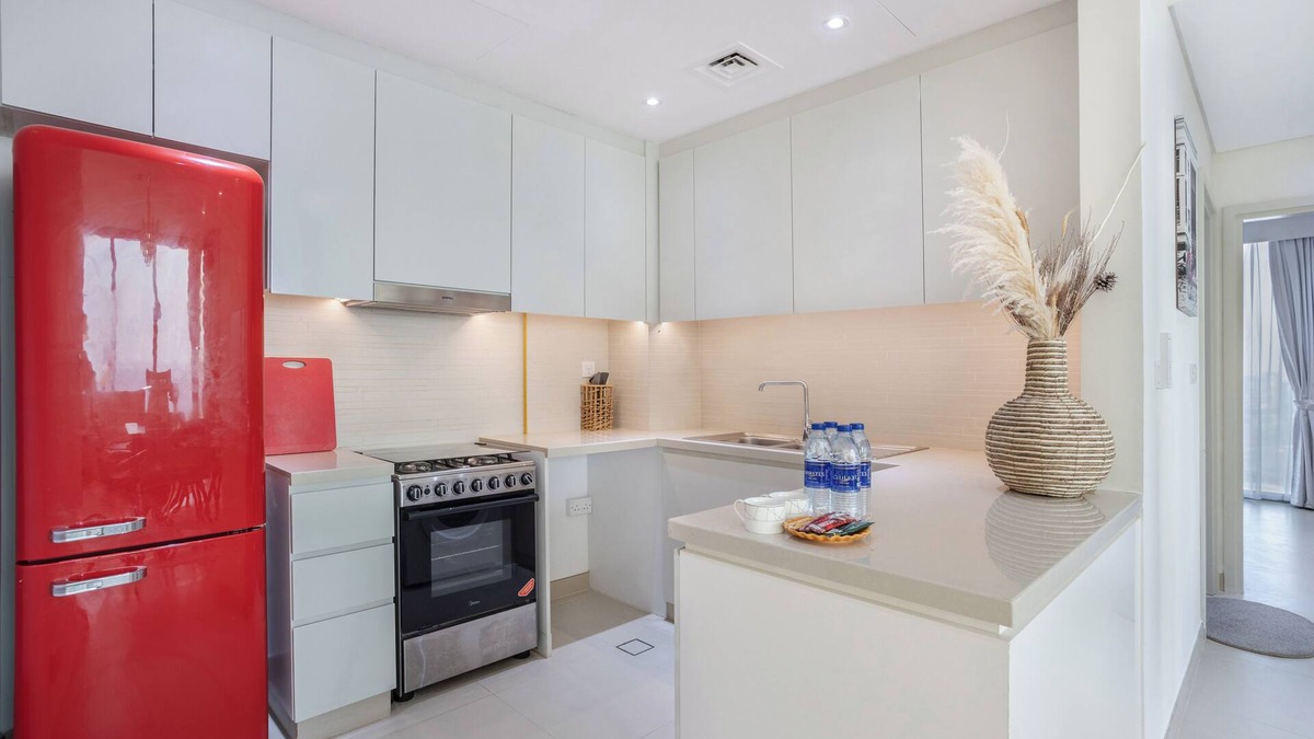 Jebel Ali Apartment | Premiere Luxe Inn 2 Bedroom At Marina Beach With Ferris Wheel & The Pier View