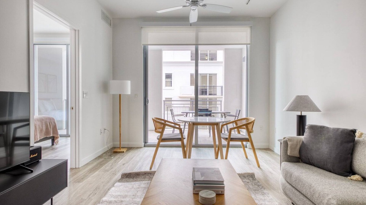 Industrial Section Apartment | Premium Coral Gables 1BR w/W/D, Pool & Gym, near Shops, by Blueground