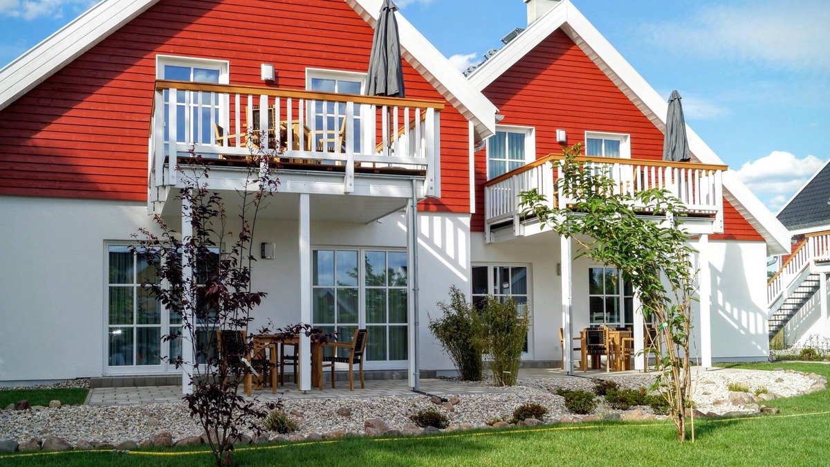 Wendisch Rietz Hotel | Premium-Appartements Central im Marinapark Scharmützelsee mit Sauna, Whirlpool, Kamin, 76 m², 4+2 Pers.