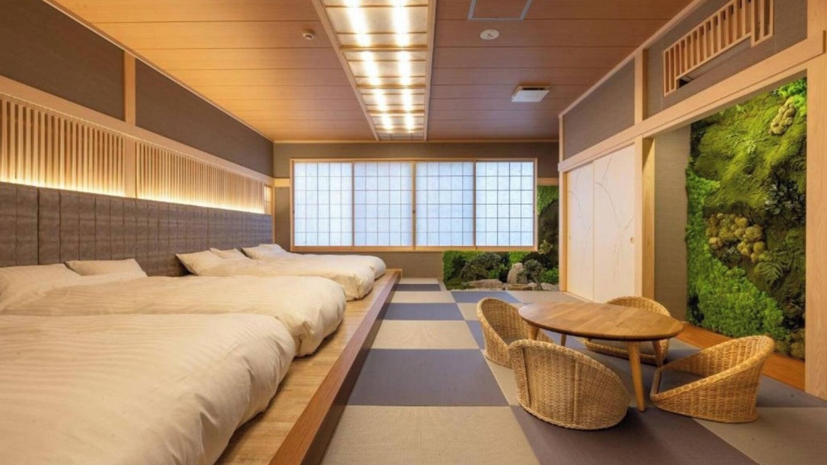 Hachikita Onsen Hotel | Premium Room with Hinoki Hot Spring Bath 4 people/Mikata-gun Hyōgo