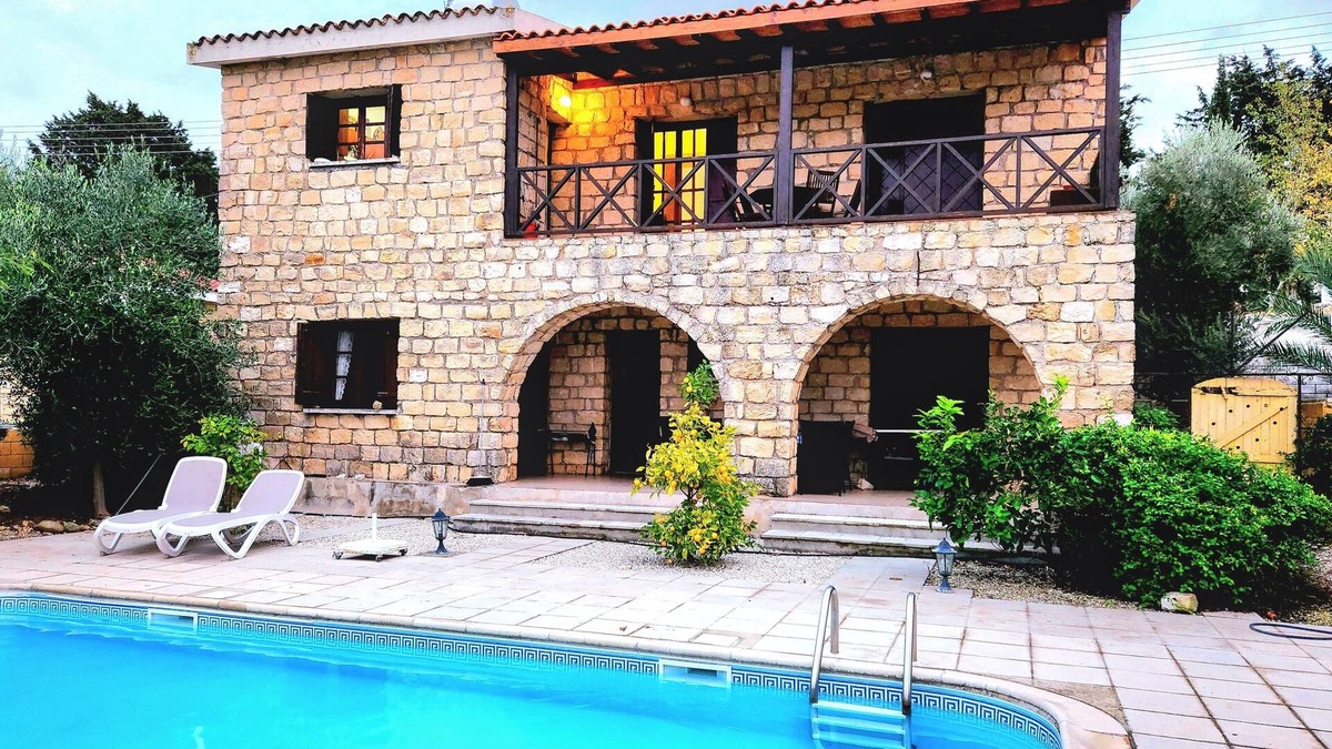 Agios Dimitrianos Villa | Premium Stone Villa with Private Pool and Breathtaking Views