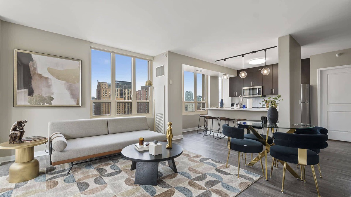 Rush and Division Apartment | Prime 2BR Apartments: Perfect Group Comfort