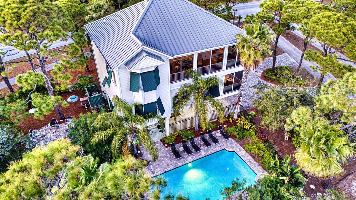 Plantation House | Prince of Tides - 6 BEDROOM with POOL+ELEVATOR - SHORT WALK TO BEACH