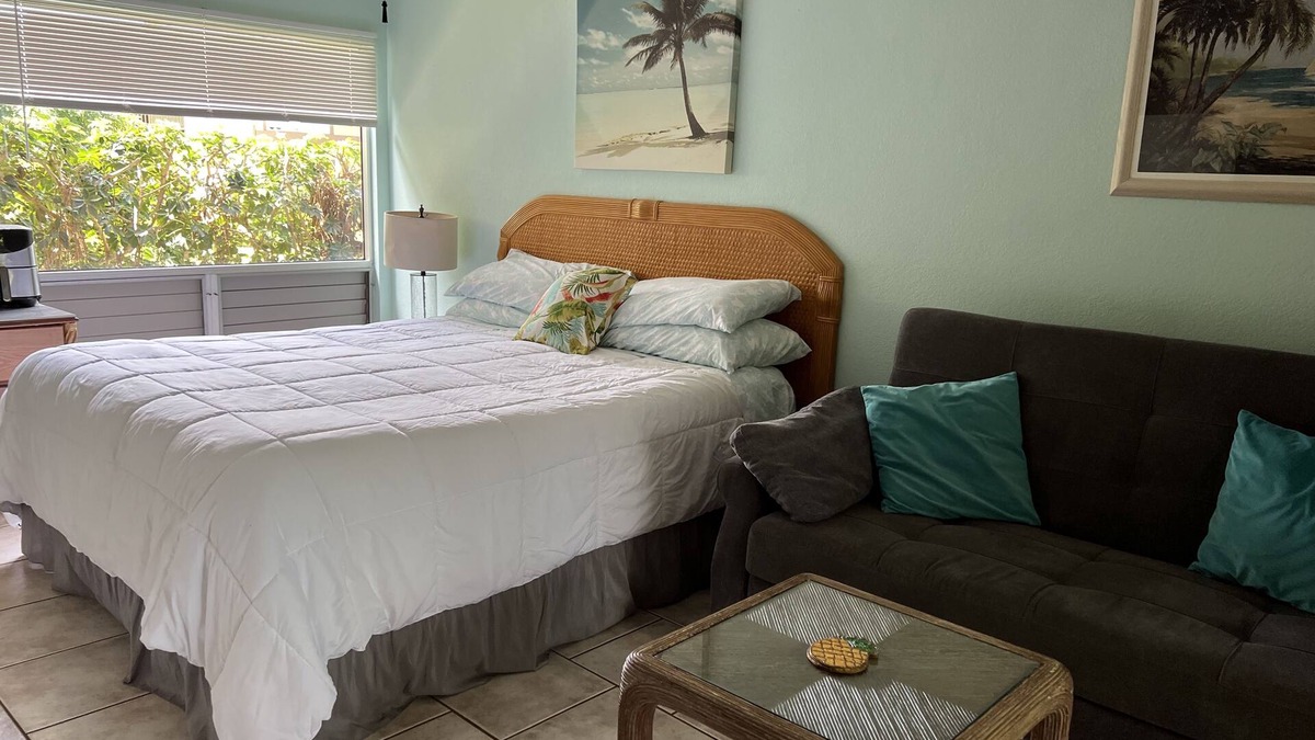 Princeville Condo | Princeville Delight! COLD A/C, Sleeps 4, Pool & Jacuzzi, Private Lanai & Space