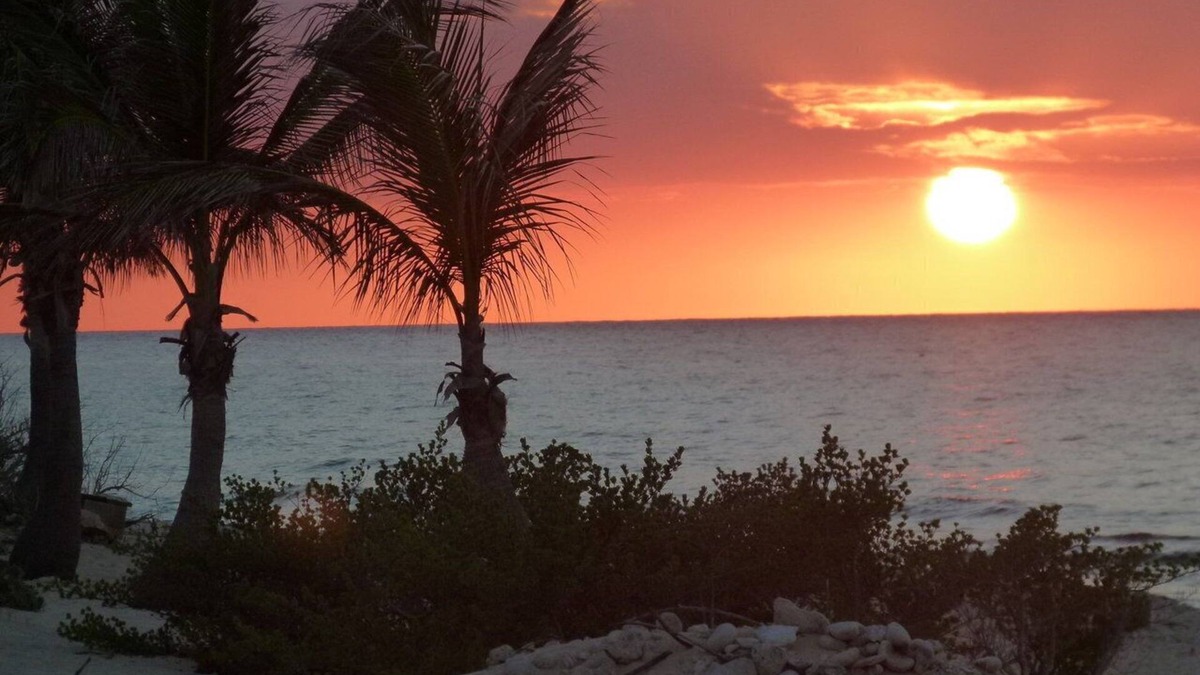 West End House | Private 2-b beachfront cottage w/hammocks, screened-in veranda, sunsets & more!