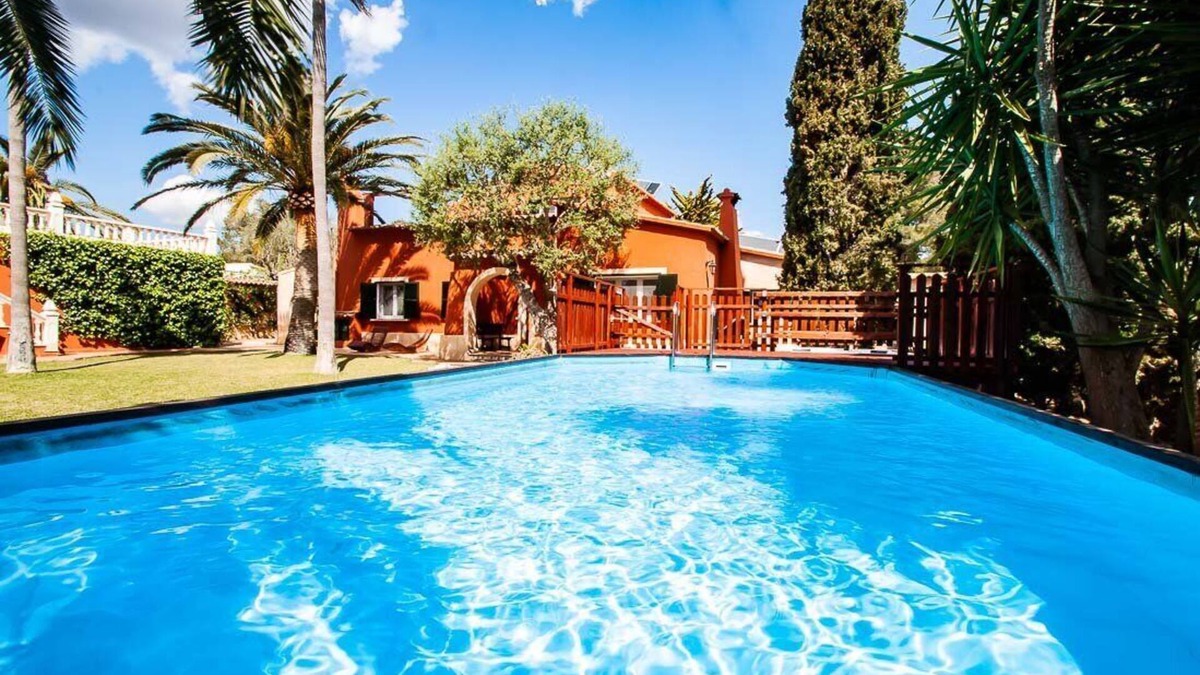 Cala Murada Villa | Private 220 sqm Finca Close to the Beach with Child-Safe Pool,Playground& Garden