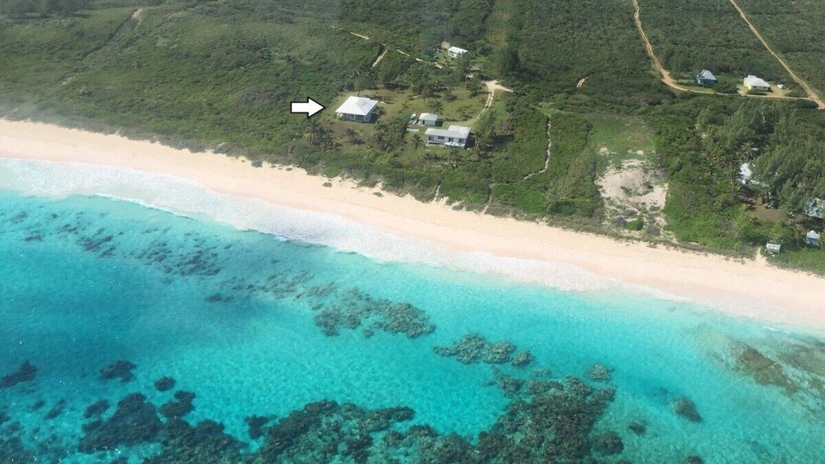 Governor's Harbour Villa | Private and Secluded Beachfront House on Deserted Pink Sand Beach