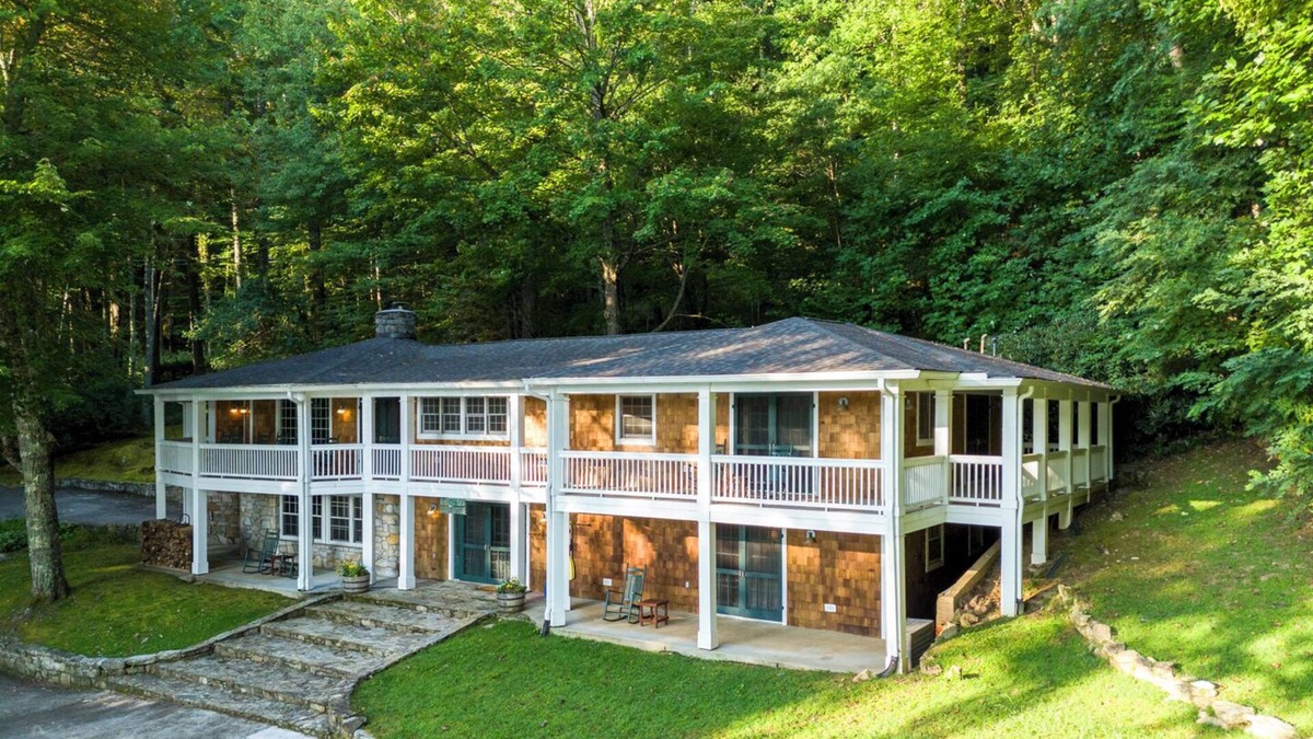 Cullowhee House | Private and Secluded Lake Glenville Waterfront Luxury Home